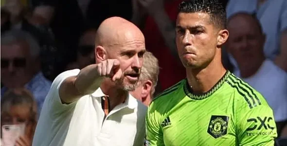 كريستيانو رونالدو سيجري محادثات مع إريك تن هاج