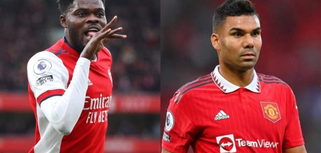 ريو فرديناند يطلق حكمه على اللاعب الأفضل بين كاسيميرو وتوماس بارتي