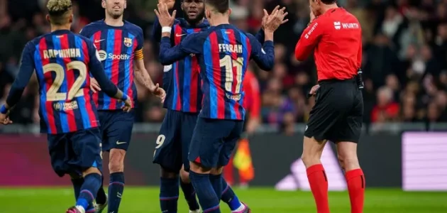 برشلونة يهزم ريال مدريد في البرنابيو بهدف مقابل لا شئ
